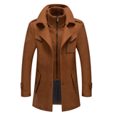 Men’s Button-Down 2-Piece Winter Coat