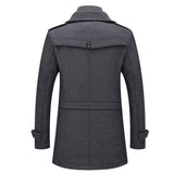 Men’s Button-Down 2-Piece Winter Coat