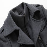 Men’s Button-Down 2-Piece Winter Coat